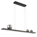 Светодиодная линейная люстра IONA Сhandelier black 103 варинант исполнения - 2 | Loft Concept в Уфе