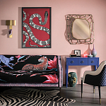 Диван ZAMBEZI Sofa Лиловый цвет варинант исполнения - 5 | Loft Concept в Уфе