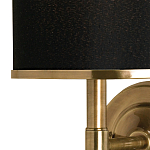 Бра с черным цилиндрическим абажуром Mid Century варинант исполнения - 1 | Loft Concept в Уфе