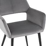 Стул с подлокотниками серый NEASAN STOOL варинант исполнения - 6 | Loft Concept в Уфе