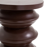 Фигурный приставной столик бордового цвета  AMORPHOUS варинант исполнения - 3 | Loft Concept в Уфе