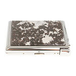 Портсигар на 20 сигарет с газовой зажигалкой из натурального камня Флогопит Stone Cigarettes Cases варинант исполнения - 2 | Loft Concept в Уфе