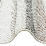 Ковер из полиэстера с узором Light Zebra варинант исполнения - 3 | Loft Concept в Уфе