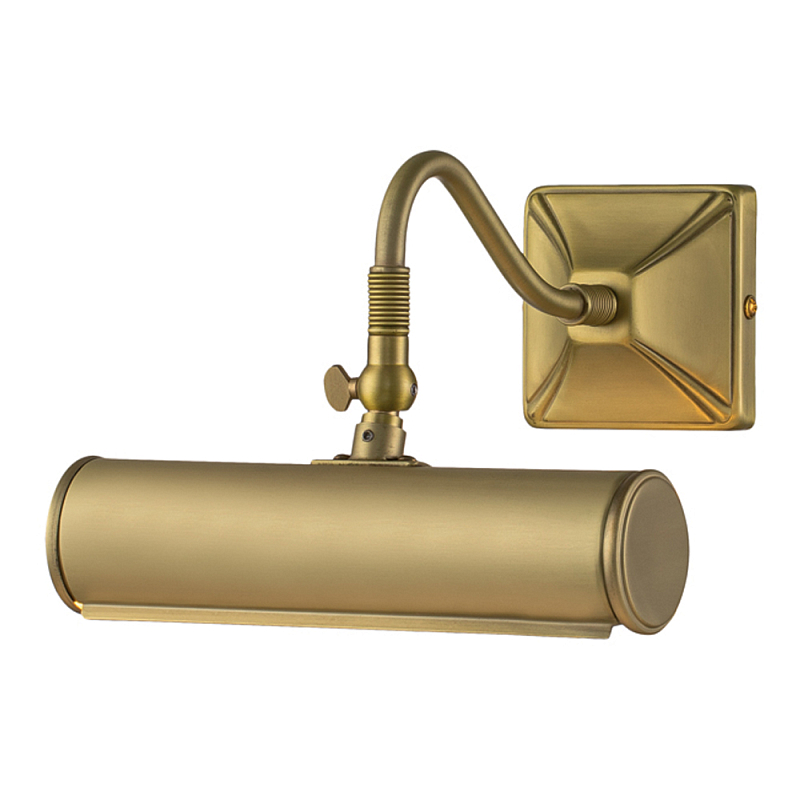 Светильник для картин с коротким цилиндрическим плафоном Elstead Lighting Латунь Бронза в Уфе | Loft Concept 