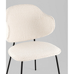 Стул Bellamy букле молочный варинант исполнения - 2 | Loft Concept в Уфе