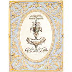 Декоративный постер в раме с рельефным растительным узором арабески New Collection of Arabesques Poster варинант исполнения - 4 | Loft Concept в Уфе