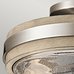 Потолочный светильник с прозрачным стеклянным плафоном с эффектом пузырьков Kichler варинант исполнения - 3 | Loft Concept в Уфе