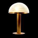 Настольная лампа c абажуром в форме купола из натурального камня  Heavenly Harmony варинант исполнения - 1 | Loft Concept в Уфе