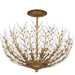 Потолочный светильник в форме цветка Hanging Flowers варинант исполнения - 2 | Loft Concept в Уфе