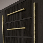 Буфет Primo с тремя ящиками и двумя фасадами Темный орех варинант исполнения - 7 | Loft Concept в Уфе