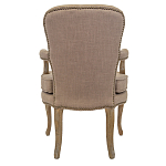 Кресло Aubrey Classical Armchair brown flax варинант исполнения - 2 | Loft Concept в Уфе