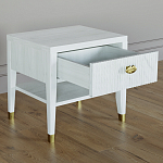 Прикроватная тумбочка с ящиком Elsa Dreams White варинант исполнения - 2 | Loft Concept в Уфе