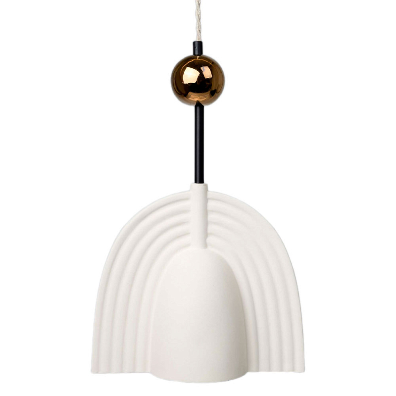Подвесной светильник MOROSHKA one [white] Белый Бронза в Уфе | Loft Concept 
