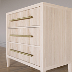 Комод Primo с 3 выдвижными ящиками Светлый дуб варинант исполнения - 2 | Loft Concept в Уфе