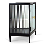 Сервант двухдверный с рифленым стеклом The Keeper варинант исполнения - 2 | Loft Concept в Уфе