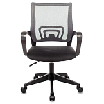 Офисное кресло с основанием из черного пластика Desk chairs Grey варинант исполнения - 3 | Loft Concept в Уфе