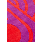 Дизайнерский ковер розовый Poltronova Sofo Rosancio Rug варинант исполнения - 3 | Loft Concept в Уфе