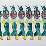 Плитка дизайнерская Фруктовый лес варинант исполнения - 2 | Loft Concept в Уфе