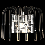 Бра цвета никель с изогнутыми хрустальными элементами Radiant Ribbons варинант исполнения - 1 | Loft Concept в Уфе