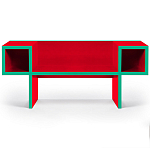 Дизайнерская разноцветная скамья Canton Bench варинант исполнения - 1 | Loft Concept в Уфе