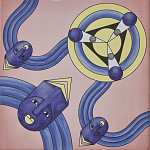 Плитка дизайнерская с узором Дива варинант исполнения - 3 | Loft Concept в Уфе