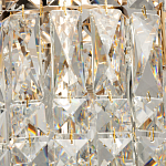 Потолочный светильник круглый с прозрачными подвесками Lunet варинант исполнения - 5 | Loft Concept в Уфе