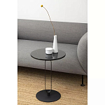 Кофейный столик черный круглый Graceful Base варинант исполнения - 1 | Loft Concept в Уфе