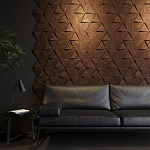 Гипсовая 3D панель с принтографией PM-50 варинант исполнения - 2 | Loft Concept в Уфе