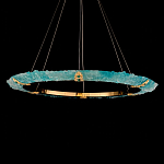 Люстра в форме кольца с цветочным декором Warm Heavenly Light варинант исполнения - 5 | Loft Concept в Уфе