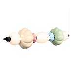 Подвесной светильник линейный с керамическими элементами 24W LED Fragrant Light варинант исполнения - 4 | Loft Concept в Уфе