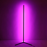 Торшер черного цвета на угловом основании Arteriors варинант исполнения - 3 | Loft Concept в Уфе