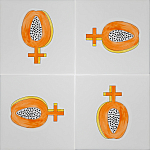 Плитка дизайнерская Женский фркут варинант исполнения - 1 | Loft Concept в Уфе