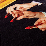 Коврик Seletti Lipstick Black варинант исполнения - 2 | Loft Concept в Уфе