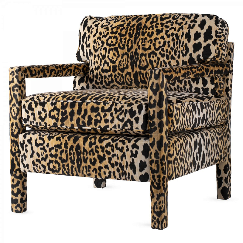 Кресло Leopard Parsons Chair Мульти в Уфе | Loft Concept 