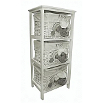 Стеллаж для детской с животными с плетенными корзинами Cute Elephant варинант исполнения - 2 | Loft Concept в Уфе