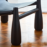 Кресло черно-белое со съемными подушками Celebrity варинант исполнения - 5 | Loft Concept в Уфе