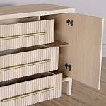 Буфет Primo с тремя ящиками и двумя фасадами Светлый дуб варинант исполнения - 6 | Loft Concept в Уфе