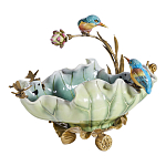 Чаша в виде листка лотоса с птицами Eden Garden варинант исполнения - 1 | Loft Concept в Уфе