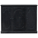 Комод деревянный Ildefonso Black Chest of Drawers варинант исполнения - 1 | Loft Concept в Уфе