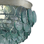 Потолочный светильник с каскадом из круглых декоративных элементов Harmony of Light варинант исполнения - 1 | Loft Concept в Уфе