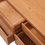 Длинная деревянная консоль с ящиками Espen Wooden Console варинант исполнения - 2 | Loft Concept в Уфе