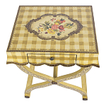 Приставной столик с ящиком в стиле ретро Vintage Rustic Tablecloth варинант исполнения - 4 | Loft Concept в Уфе