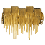 Бра с металлическими дугами и цепочками 33 см Atlantis Chain варинант исполнения - 9 | Loft Concept в Уфе