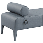 Кушетка Cuba из натуральной кожи с валиком  варинант исполнения - 3 | Loft Concept в Уфе