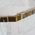 Светодиодная люстра с рельефным стеклом ICE GLASS 70 варинант исполнения - 3 | Loft Concept в Уфе