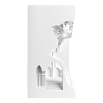 Встраиваемый в стену гипсовый светильник под покраску с эффектом разрушенной стены Antiquity Athena варинант исполнения - 4 | Loft Concept в Уфе