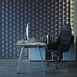 Гипсовая 3D Панель DRAGON SCALE - A варинант исполнения - 2 | Loft Concept в Уфе