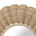 Зеркало круглое в плетеной раме Reed Mirror варинант исполнения - 2 | Loft Concept в Уфе