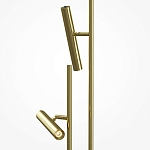 Напольный торшер светодионый золотой Lumen Duo варинант исполнения - 2 | Loft Concept в Уфе