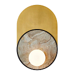 Бра с каменным диском в металлической раме Sandstone Painting варинант исполнения - 1 | Loft Concept в Уфе